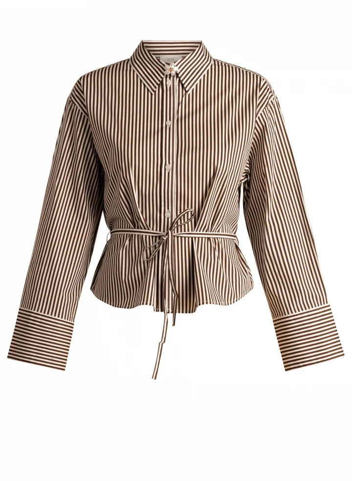 Pinstripe Blouse