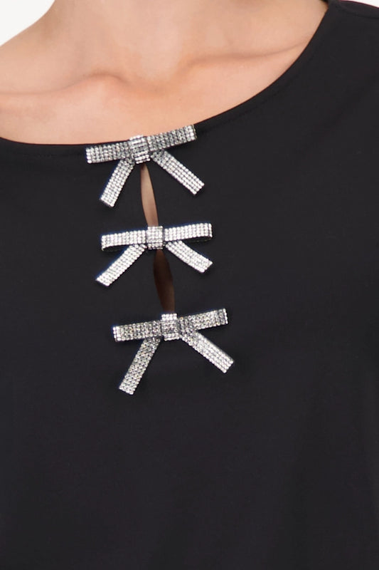 Monari Sweatshirt With Bow Detail