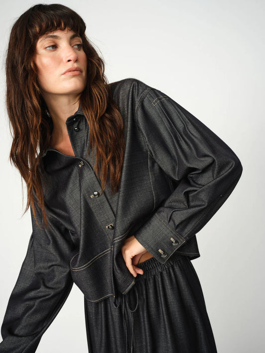 Mos Mosh Anela Cilla Denim Shirt