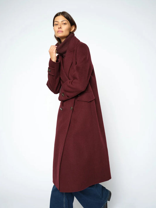 Mos Mosh MMAlva Loisa Mock Neck Coat
