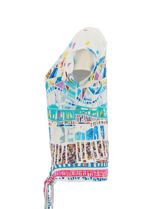 Dolcezza Amy Top With Tie