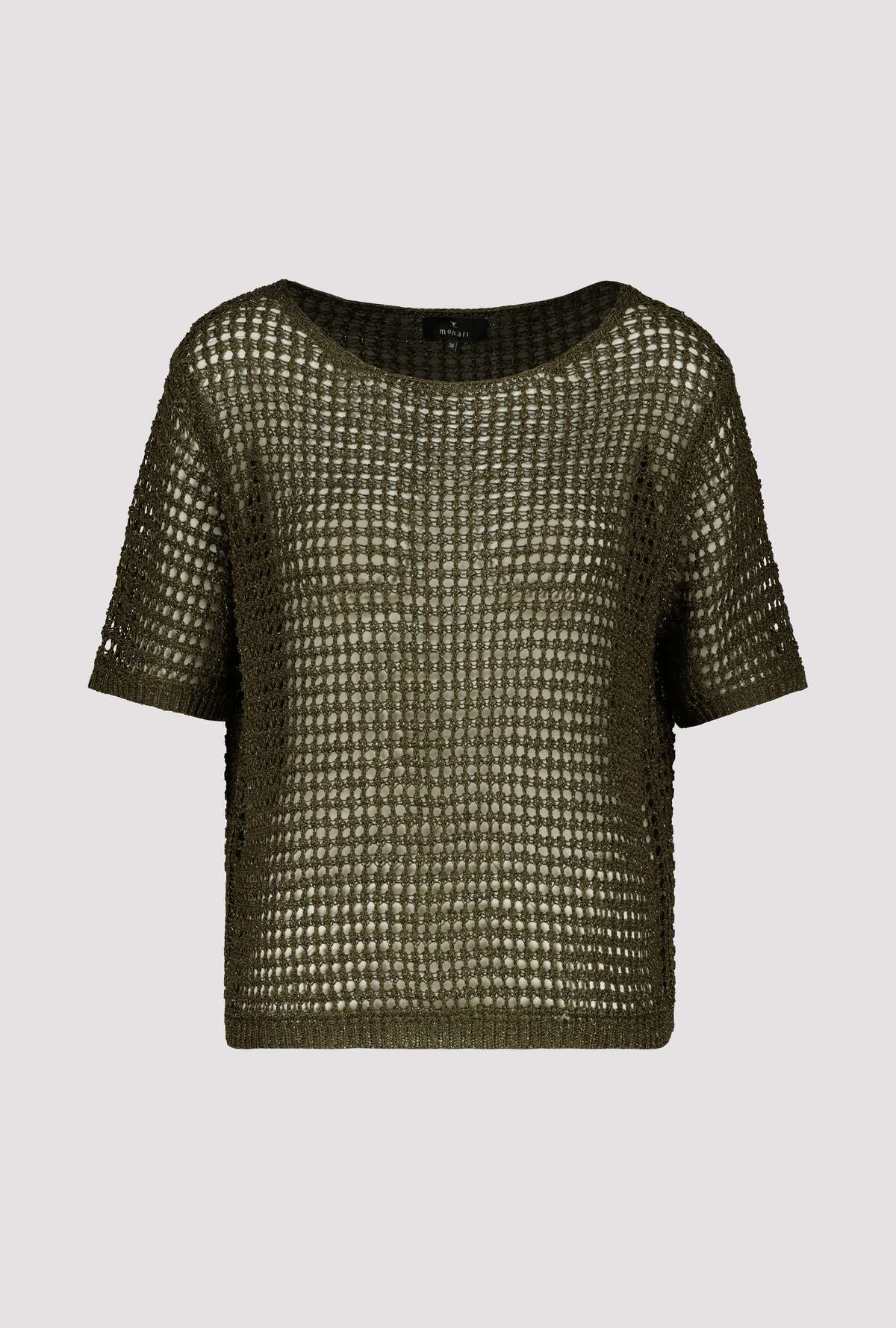 Knitted Jumper with Shiny Lurex