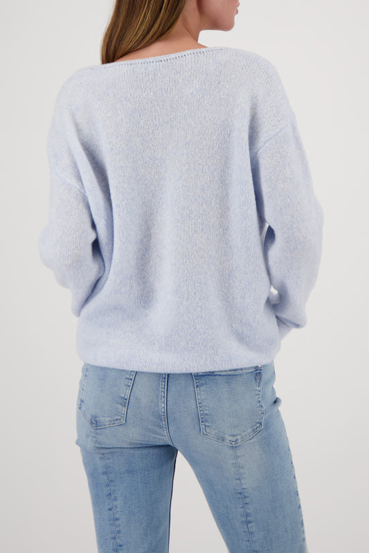 Monari Fluffy Knitted Sweater