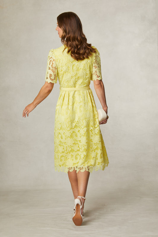 Fee G Regina Long Lace Dress