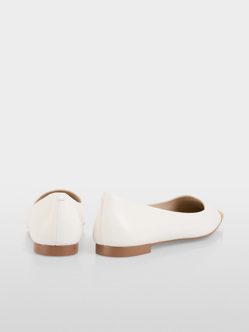 Marccain Leather Ballerina Flats