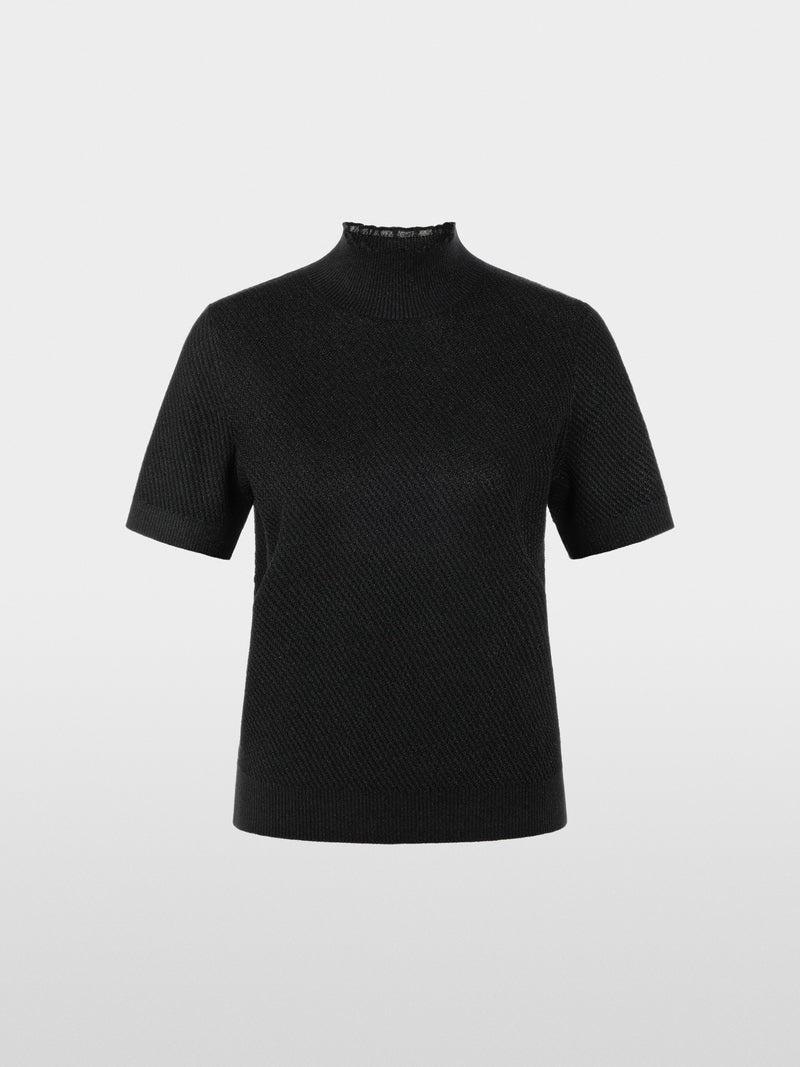 Marccain Short-sleeved Jumper With Lurex