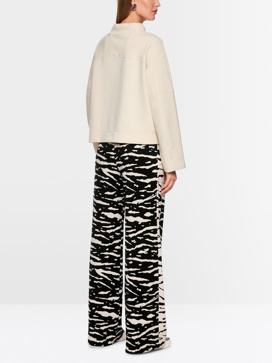 Marccain Sport Welkom Trousers With Animal Print