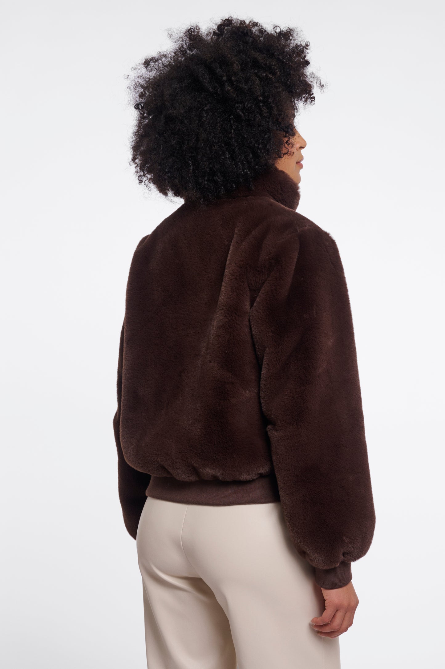 Rino And Pelle Ambra Faux Fur Jacket