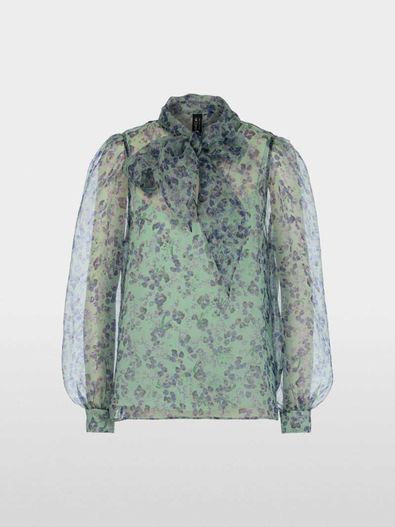 Marccain Silk pussybow blouse