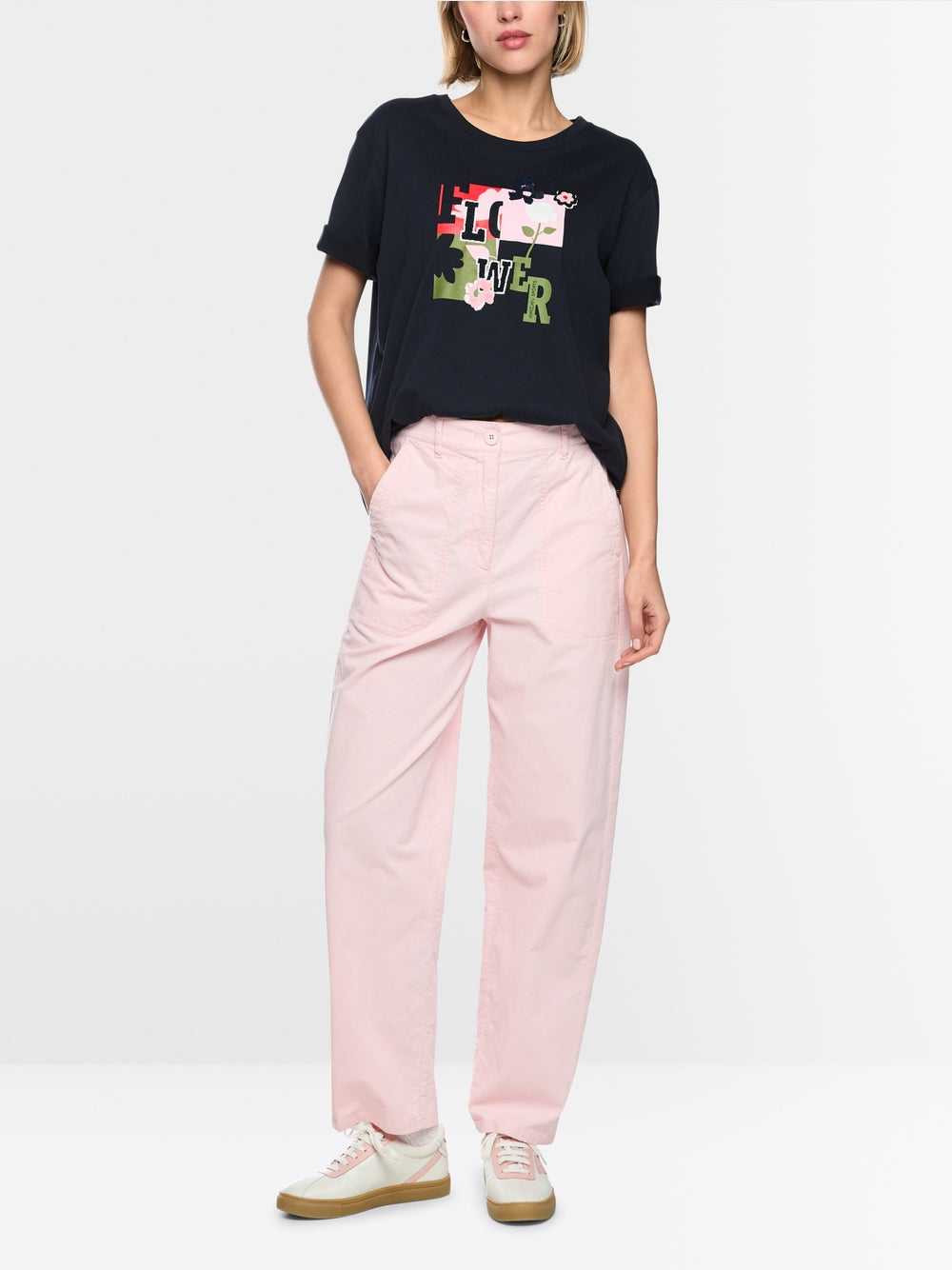 Marccain Sport T-shirt With Print & Seqins