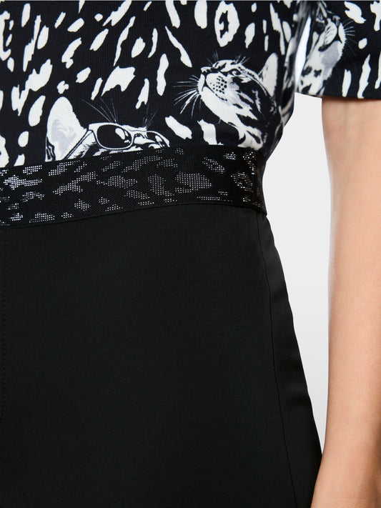 Marccain Sport SIENA fabric trousers