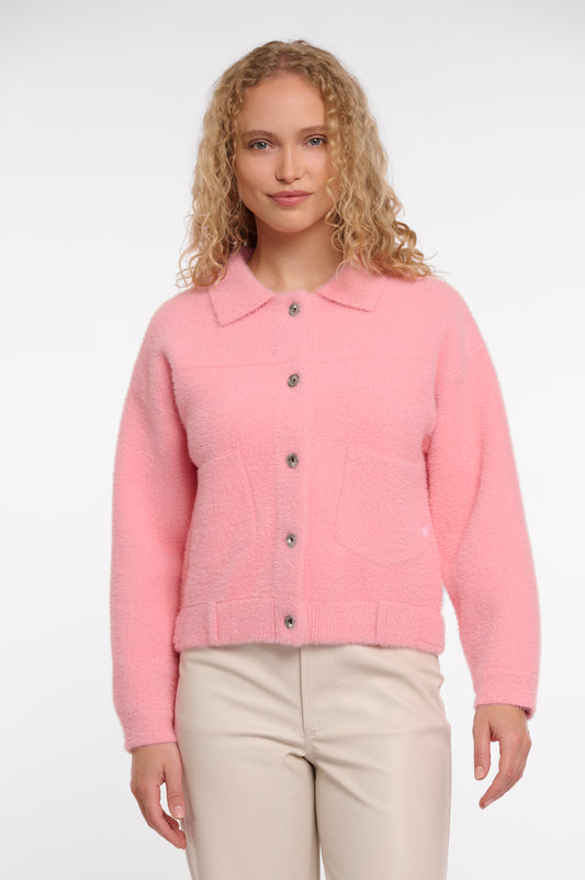 Rino & Pelle Bubbly Jacket in soft material and cotton candy colour