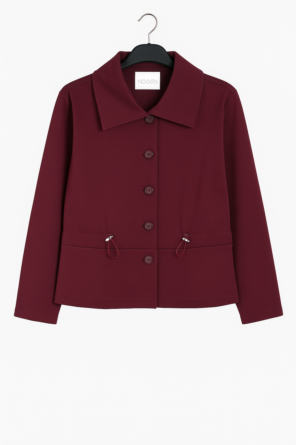 Noen Jacket With Drawstring