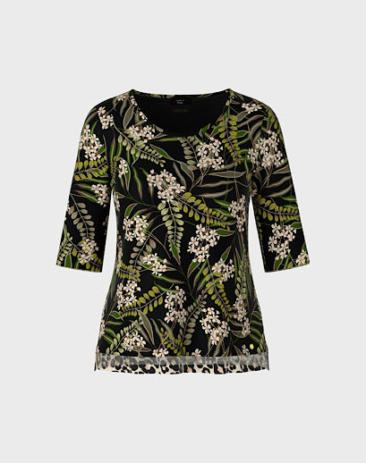 Marccain T-shirt with all-over print
