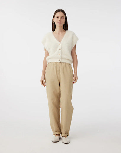 Knit Ted Constanze Cardigan - Off White