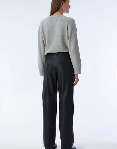 Knit Ted Naomi Faux Leather Pants