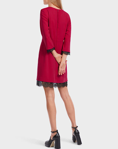 Marccain Dress With Delicate Lace