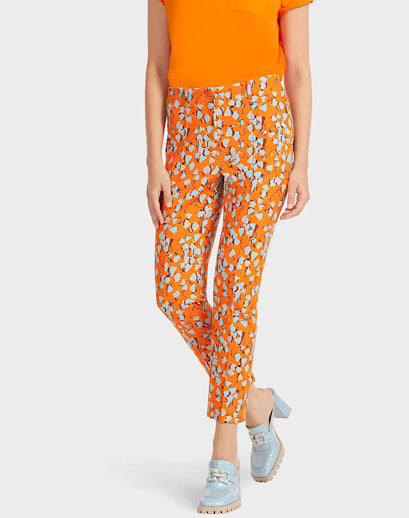 Marccain Stretch Pants with Imaginative pattern