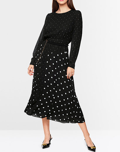 Marccain Polka Dot Elegant Dress