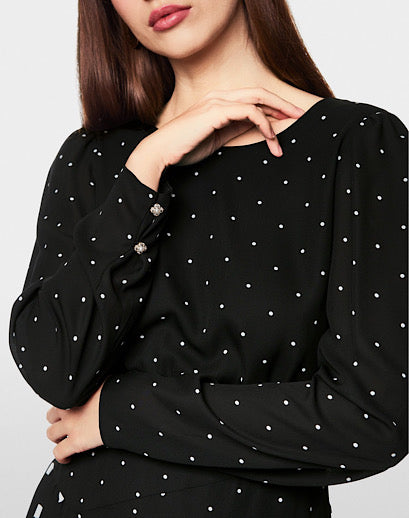 Marccain Polka Dot Elegant Dress