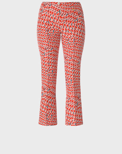 Marccain Graphic Print Jersey Pants