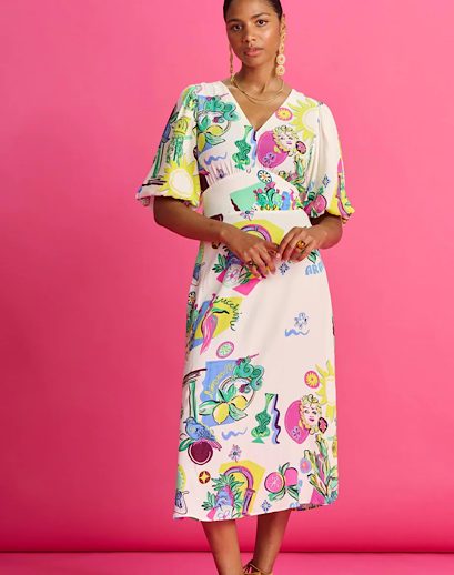 Pom Amsterdam Sicilian Love Dress