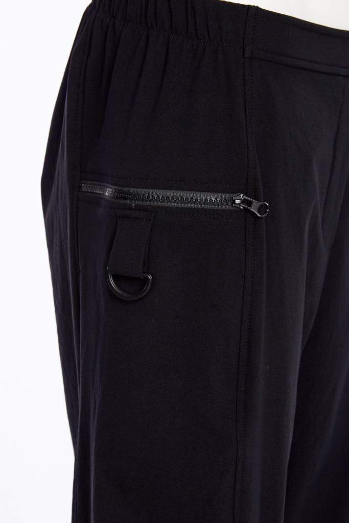 Naya Wide Leg Trouser With Zip Detail