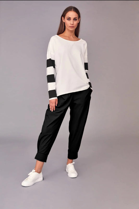 Naya Cuff Trouser BLACK