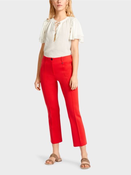 Marccain Red Neoprene Pants