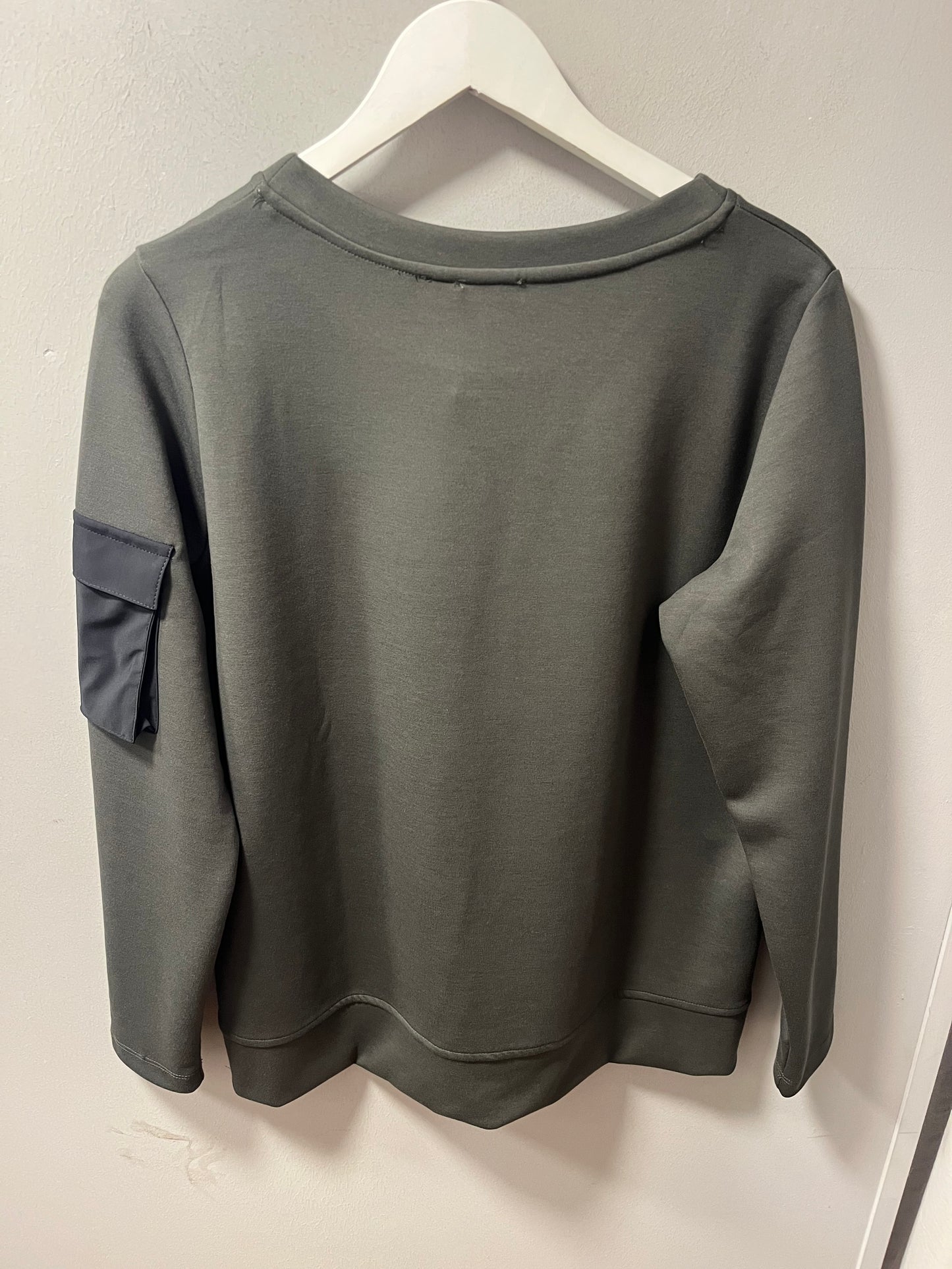 Naya SweatShirt with Contract Panel