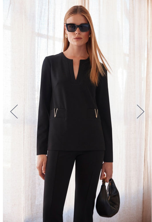 Arggido Blouse Black