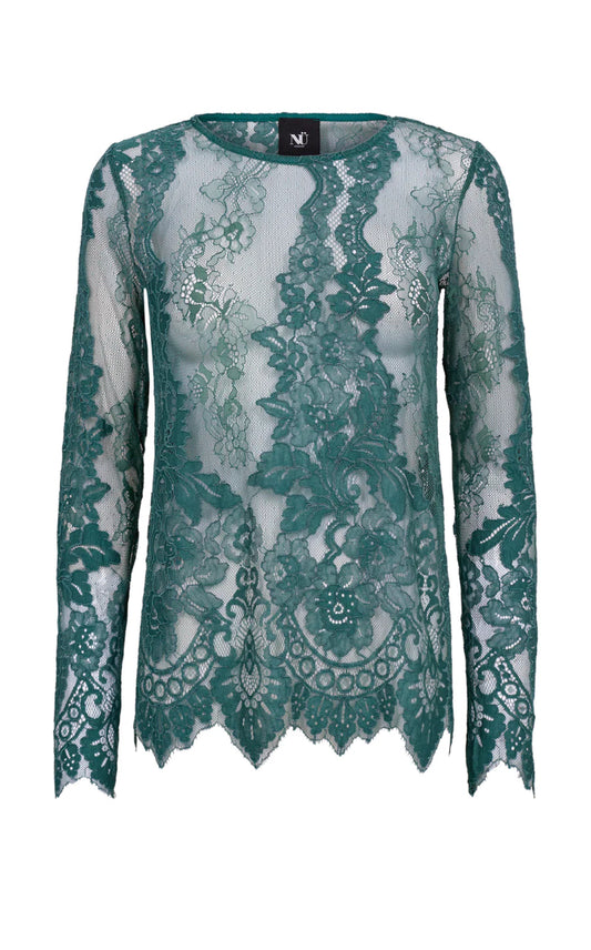 Nu Denmark Charlotte Top Petrol