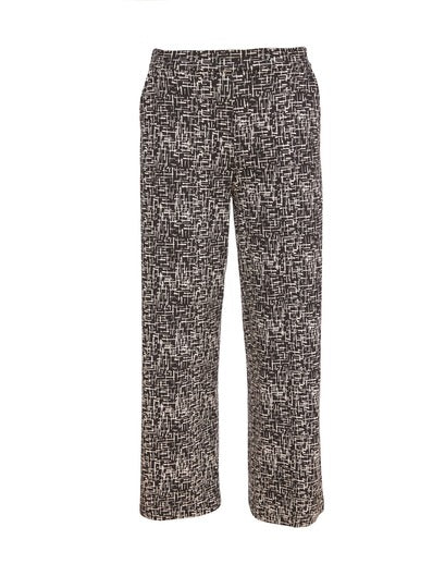 Naya Wool Mix Print Trouser Naw24188
