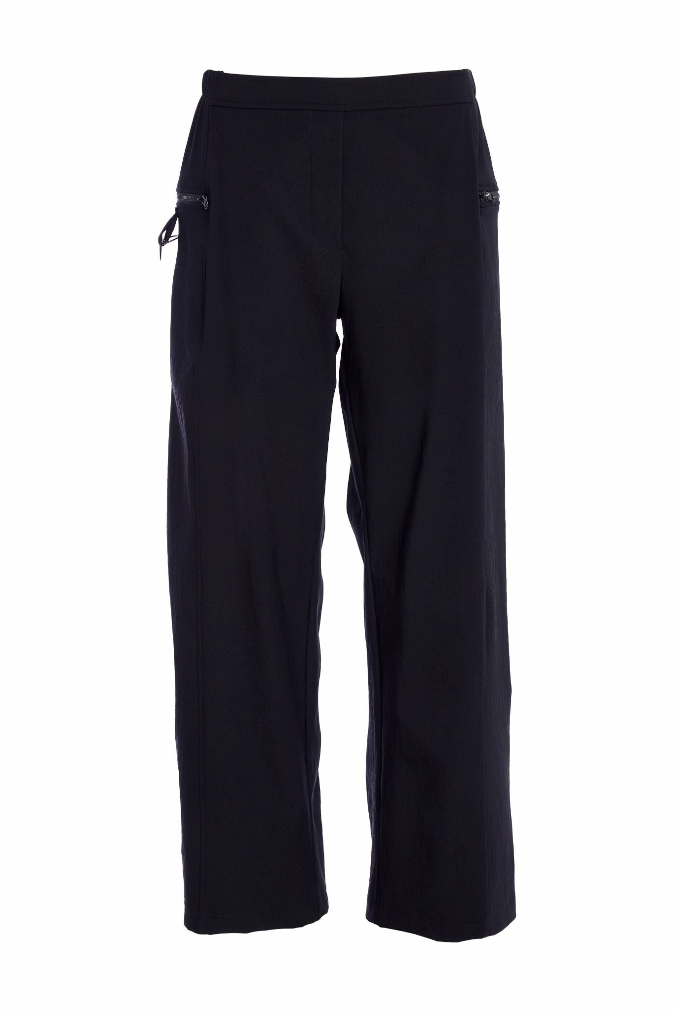 Naya Wide Leg Trouser With Zip Detail
