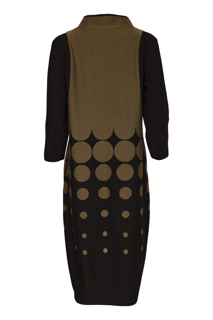 Naya Spot Boarder Dress