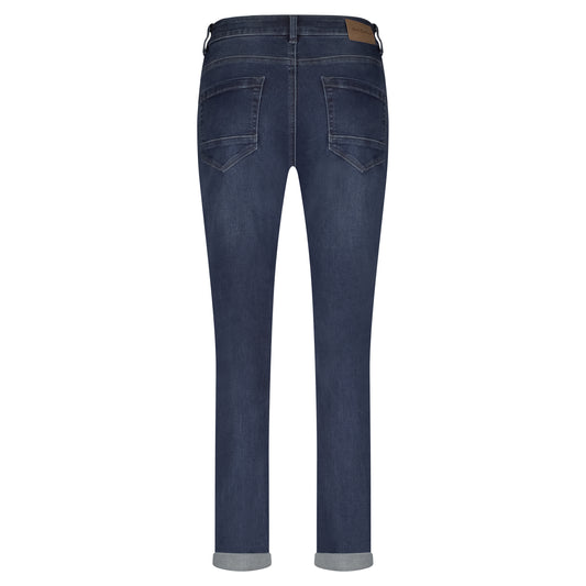 Red Button Kate Embroidery - Dark Stone