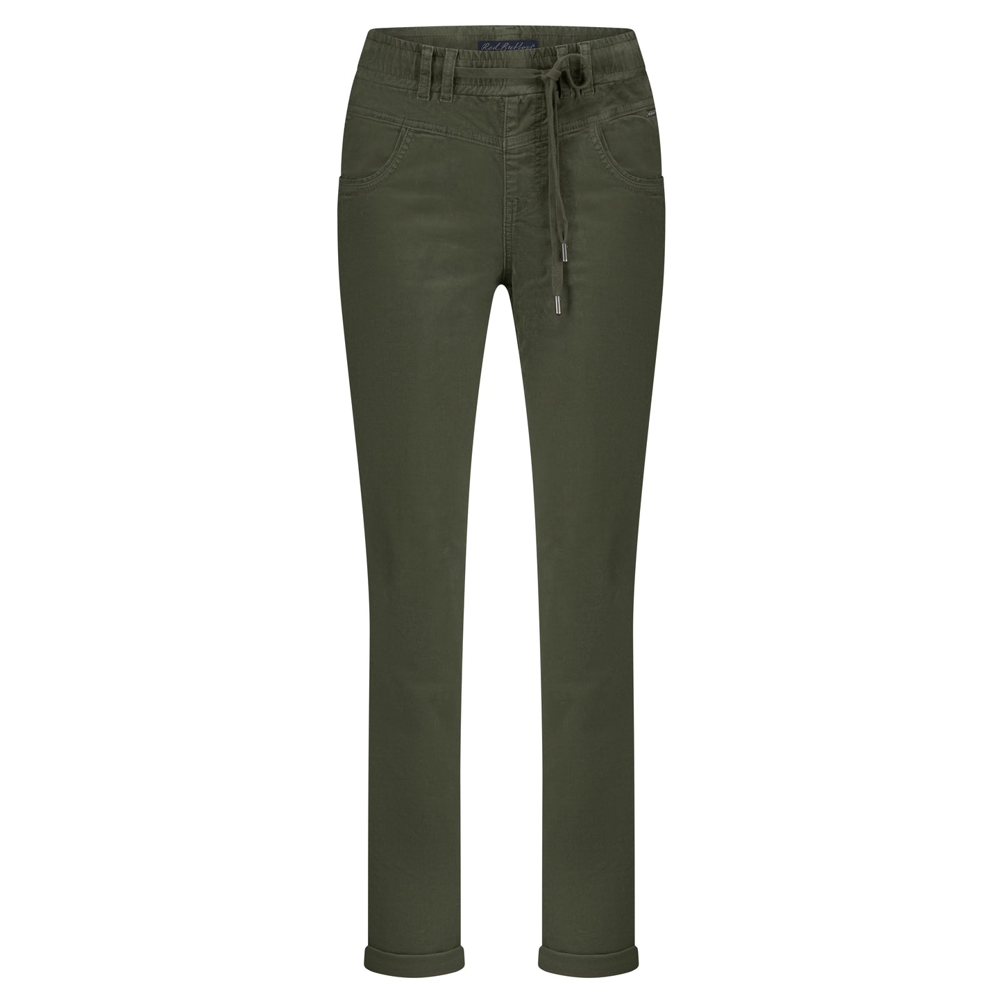 Red Button Tessy Velvet - Khaki