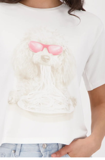 Monari T-shirt With Dog Print