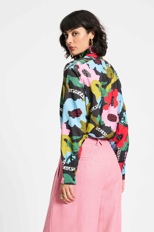 Pom Amsterdam Autumn Garden Blouse