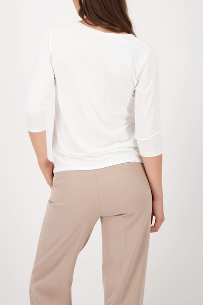 Monari Top With Decorative Emblem 808842