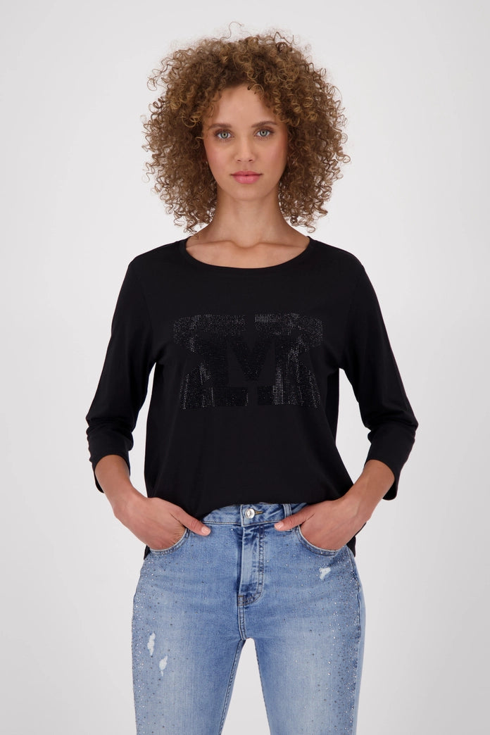 Monari Top with Rhinestone Detail 808800