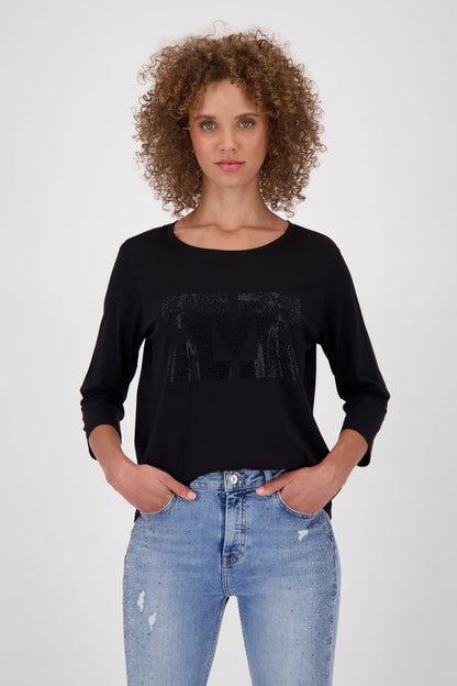 Monari Top with Rhinestone Detail 808800