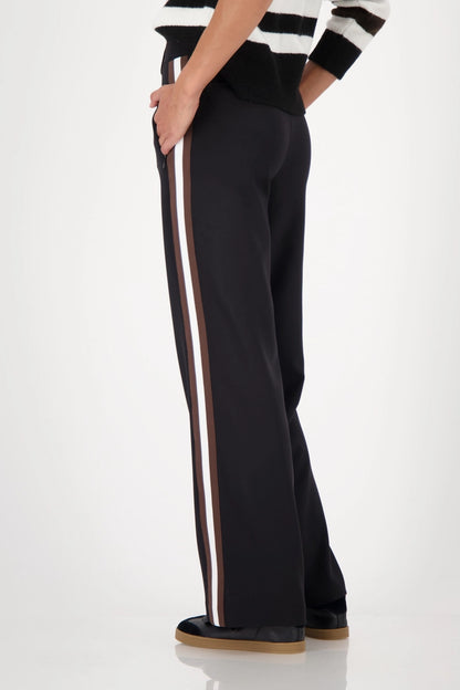 Monari Straight-leg Pants With Stripes On The Side