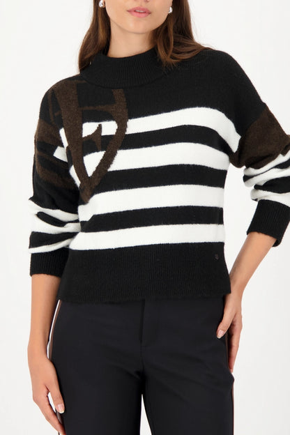 Monari Knitted Jumper With Emblem