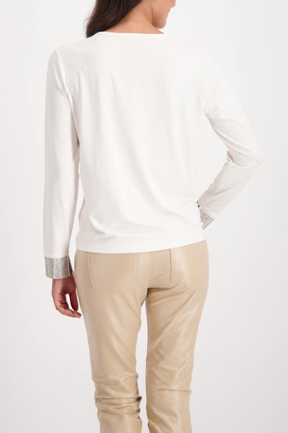 Monari Blouse With Rhinestones