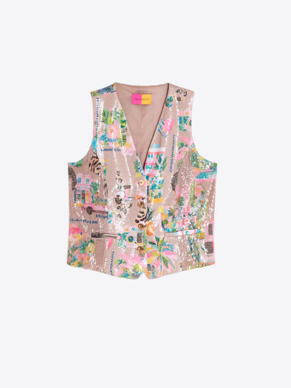Vilagallo Sequins Vest