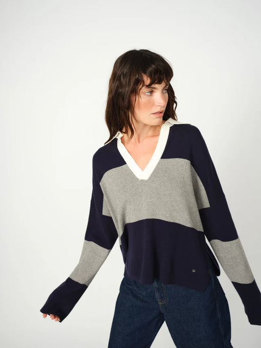 Monari MMWylie Tani Bold Stripe Knit 173190