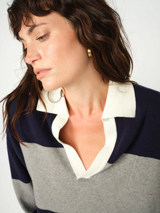 Monari MMWylie Tani Bold Stripe Knit 173190