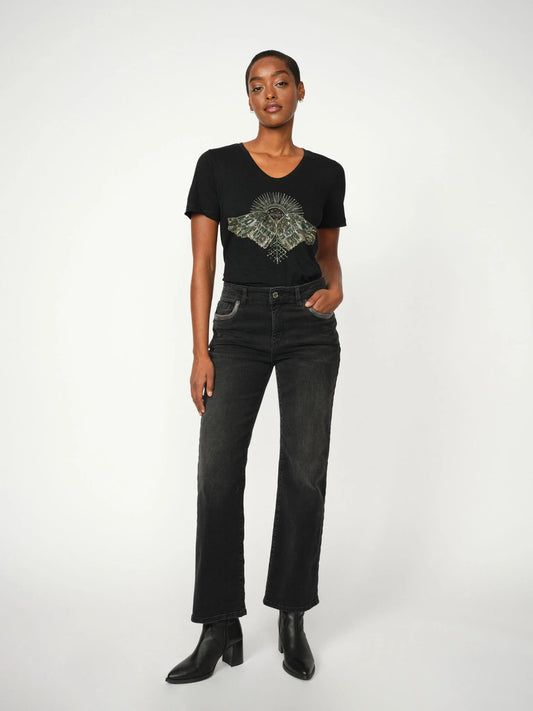 Mos Mosh Cecilia Perla Jeans Grey