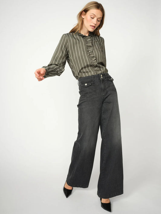 Mos Mosh Billy Stripe Shirt